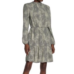 The Vanity Room long sleeve printed dress